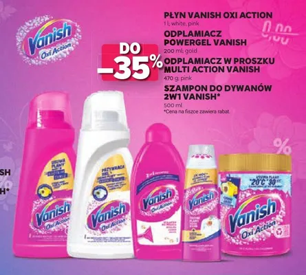 Płyn do prania Vanish Oxi Action biały promocja w Stokrotka