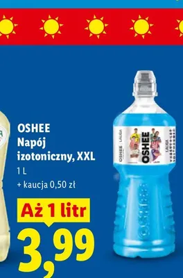 Napój izotoniczny Oshee XXL promocja w Lidl