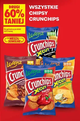 Chipsy Crunchips promocja w Biedronka