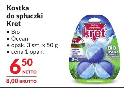 Kostka do spłuczki Kret promocja w Makro