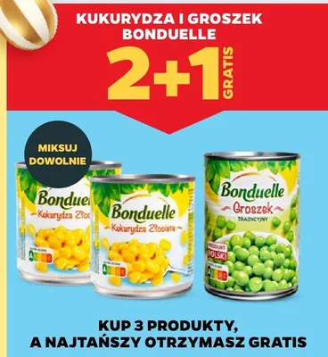 Kukurydza i Groszek 2+1 GRATIS promocja w Netto