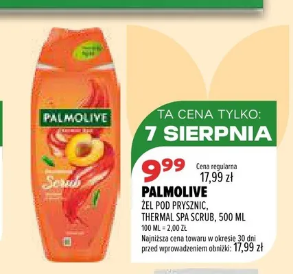 Żel pod prysznic Palmolive Thermal Spa Scrub promocja w Drogerie Natura