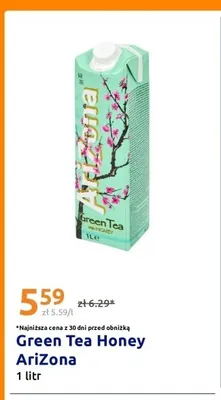 Herbata mrożona AriZona Green Tea Honey promocja w Action