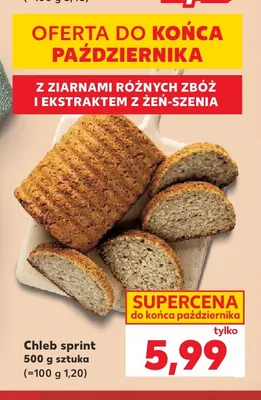 Chleb sprint promocja w Kaufland