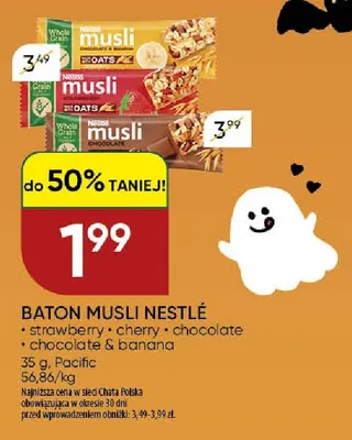 Baton Musli cherry Nestlé promocja w Chata Polska