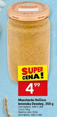Musztarda Horčice kremska promocja w Twój Market