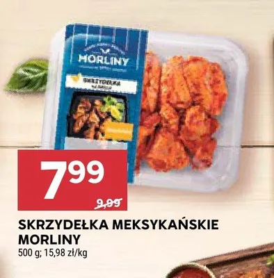 Skrzydełka meksykańskie Morliny promocja w Stokrotka