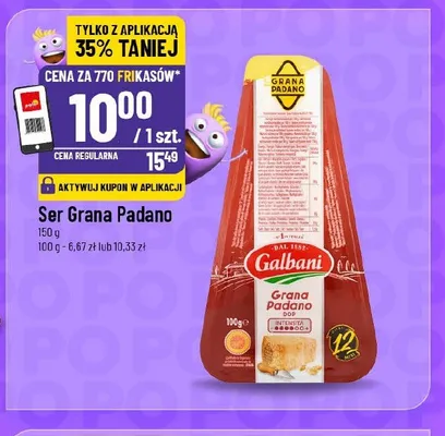 Ser Grana Padano Galbani promocja w POLOmarket
