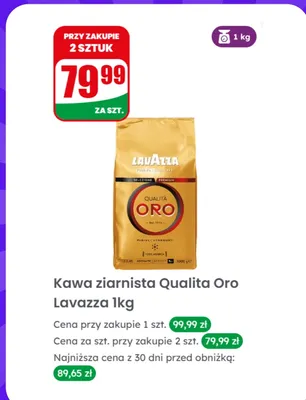 Kawa ziarnista Qualità Oro 1 kg promocja w Dino