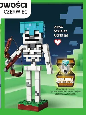 Klocki LEGO Minecraft 21594 Szkielet promocja w LEGO