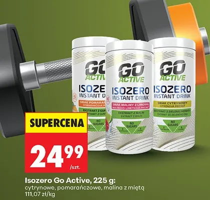 Napój izotoniczny Isozero pomarańczowy promocja w Biedronka