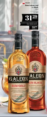 Rum Galeon Black promocja w POLOmarket