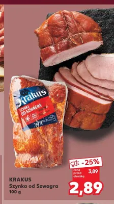 Szynka od Szwagra Krakus promocja w Kaufland
