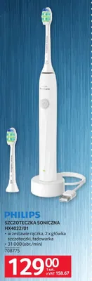 Szczoteczka soniczna HX4022/01 Philips 708775 promocja w Selgros