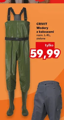 Wodery z kaloszami Crivit promocja w Kaufland