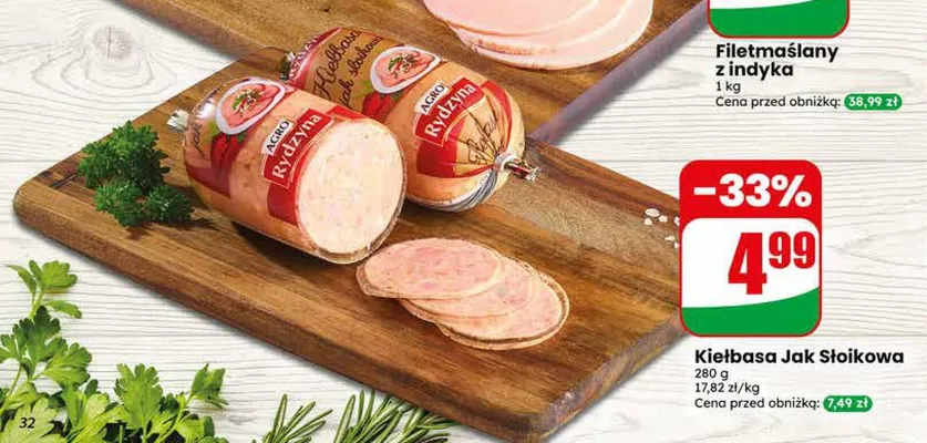 Kiełbasa Jak Słoikowa Rydzyna promocja w Dino
