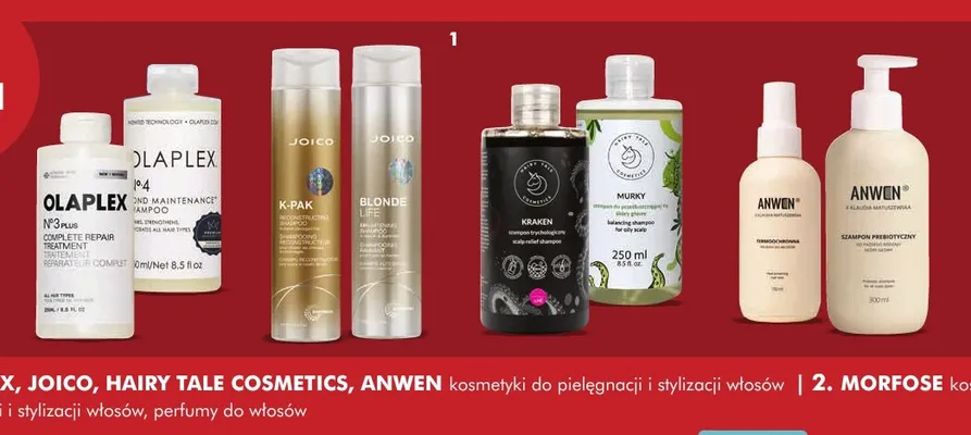 Kosmetyki do pielęgnacji i stylizacji włosów Anwen promocja w Super-Pharm