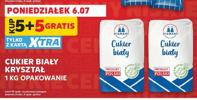 Cukier biały kryształ Diamant promocja w Kaufland
