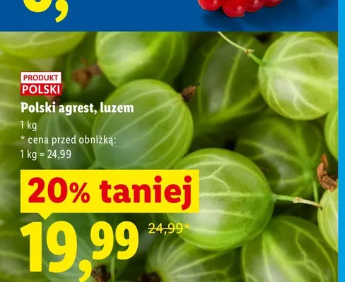 Agrest luzem polski promocja w Lidl