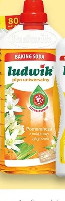 Płyn uniwersalny Pomarańcza z nutą trawy cytrynowej LUDWIK promocja w Kaufland