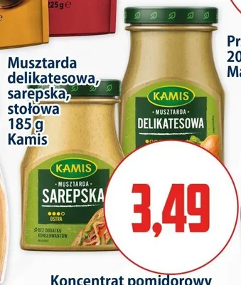 Musztarda Kamis delikatesowa promocja w Kupiec