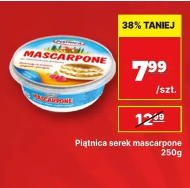 Serek mascarpone Piątnica promocja w API Market