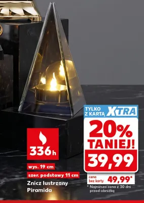 Znicz lustrzany Piramida promocja w Kaufland