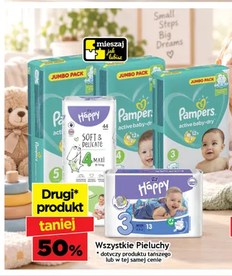 Pieluchy promocja w Gram Market