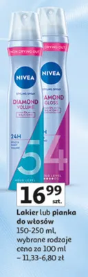 Lakier lub pianka do włosów promocja w Auchan