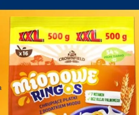 Płatki Miodowe Ringos XXL promocja w Lidl
