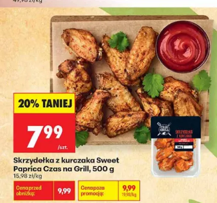 Skrzydelka z kurczaka Sweet Paprica Czas na Grill promocja w Biedronka