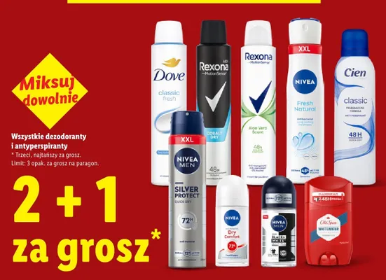 Dezodorant w sztyfcie Old Spice Whitewater 0% Aluminium Salts 48H Fresh promocja w Lidl