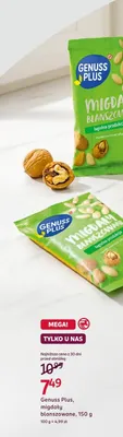 Migdały blanszowane Genuss Plus promocja w Rossmann