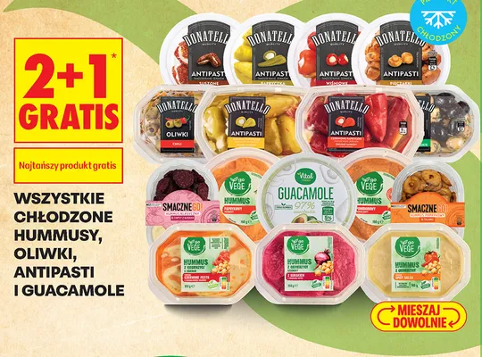 Antipasti Donatello pieczarki nadziewane serkiem promocja w Biedronka