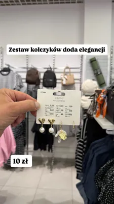 Zestaw kolczyków promocja w Pepco