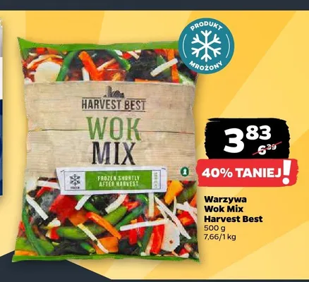 Warzywa Wok Mix Harvest Best promocja w Netto
