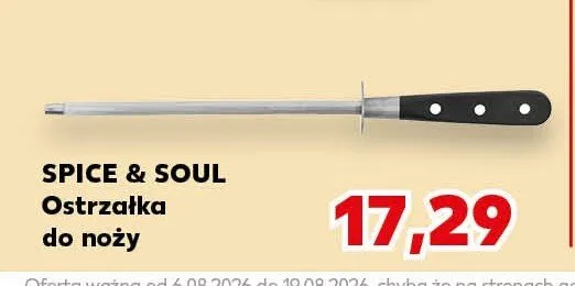 Ostrzałka do noży Spice & Soul promocja w Kaufland