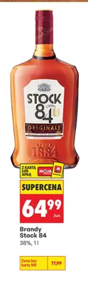 Brandy Stock 84 promocja w Biedronka