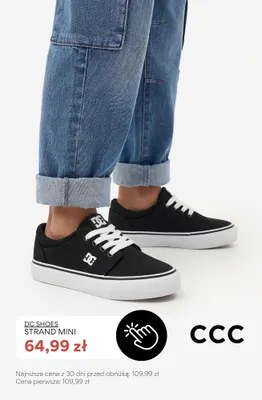 Buty dziecięce DC Shoes Strand Mini promocja w CCC