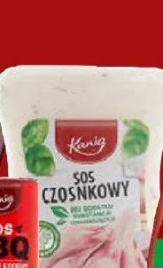 Sos czosnkowy Kanig promocja w Lidl