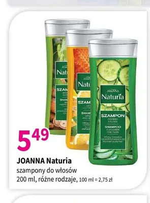 Szampon do włosów Joanna Naturia promocja w Drogerie Polskie