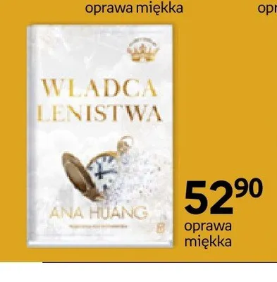 Książka Władca lenistwa Ana Huang promocja w Empik