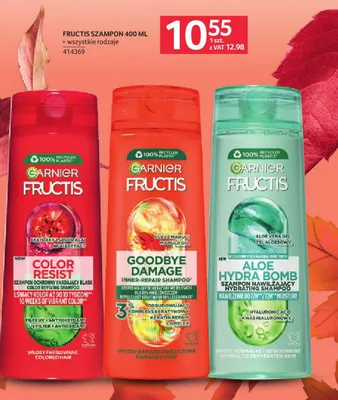 Szampon do włosów Garnier Fructis Color Resist promocja w Selgros