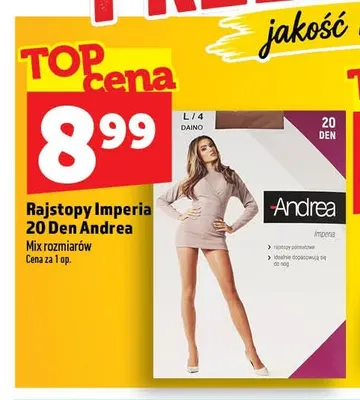 Rajstopy Imperia 20 Den Andrea promocja w TOPAZ