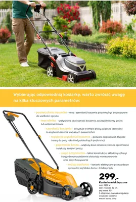 Kosiarka elektryczna promocja w Bricomarche