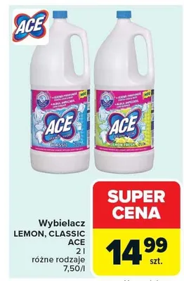 Wybielacz Lemon, Classic promocja w Carrefour