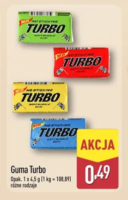 Guma Turbo promocja w Aldi