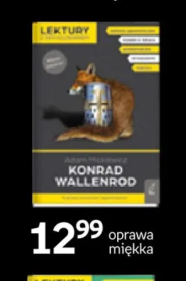 Książka Konrad Wallenrod oprawa miękka Wilga promocja w Empik