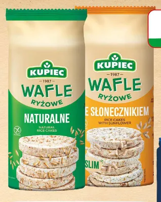 Wafle ryżowe Kupiec naturalne promocja w Dino