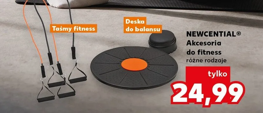Akcesoria do fitness różne rodzaje promocja w Kaufland